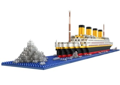 Zestaw RMS Titanic Klocki 1860ELE Duży Statek