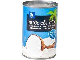 Mleko kokosowe mleczko 20-22 % w puszce do curry 400 ml