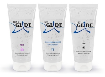 ŻEL SMAKOWY JUST GLIDE 3X200ML