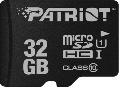 PATRIOT Karta pamięci MicroSDHC 32GB LX Series