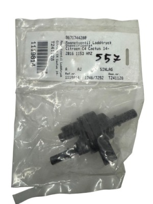 Клапан вакуумa оригинальный номер 9671744280 opel citroen peugeot фото №1