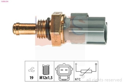 SENSOR TEMPERATURA DE LÍQUIDO REFRIGERACIÓN FORD FOCUS 1,8 04- 1-830-234  