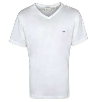 GANT, t-shirt męski, biały, 4XL