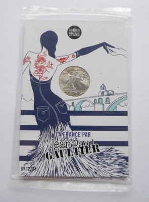 FRANCJA 10 EURO 2017 JEAN PAUL GAULTIER No12