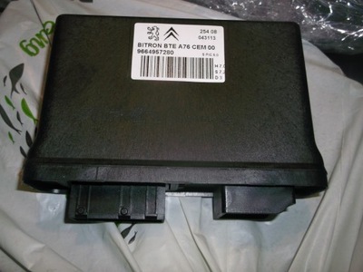 PEUGEOT 207 DESCAPOTABLE 207CC MÓDULO DE TECHO UNIDAD DE CONTROL 9664957280  