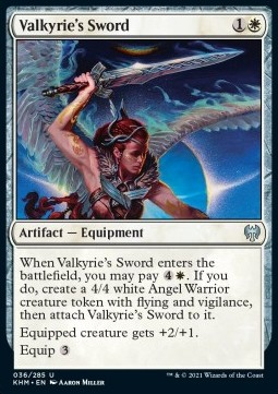 Valkyrie's Sword - Kaldheim