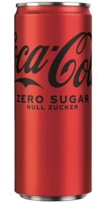 Coca-cola zero cukru napój gazowany 330 ml