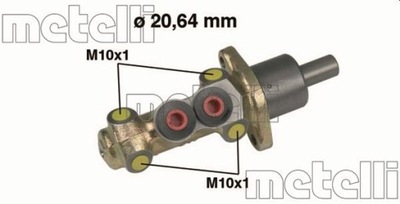 BOMBA DE FRENADO VW GOLFIII/VENTO 92-94 20,64 /SEAT AROSA 97- 202-207  