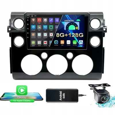 RADIO NAWIGAC TOYOTA FJ CRUISER 2006-2016 SIM 8GB 128GB LTE CARPLAY WIFI  