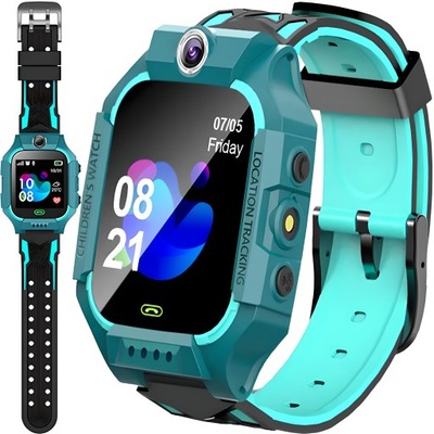 SMARTWATCH DLA DZIECI MŁODZIEŻY ZEGAREK GPS LOKALIZATOR SOS OPASKA