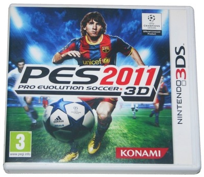 PES 2011 - gra na konsole Nintendo 3DS.