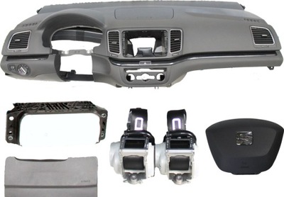 Приборная панель консоль подушка безопасности ремни seat alhambra фото №1