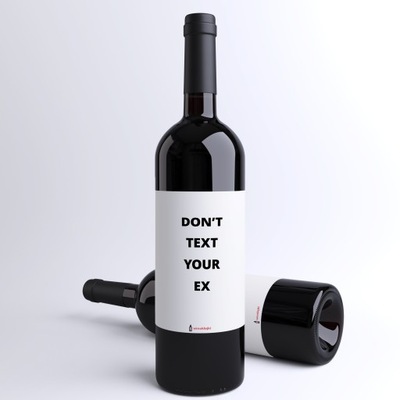 Don't text your ex.. Winoklejka WK25