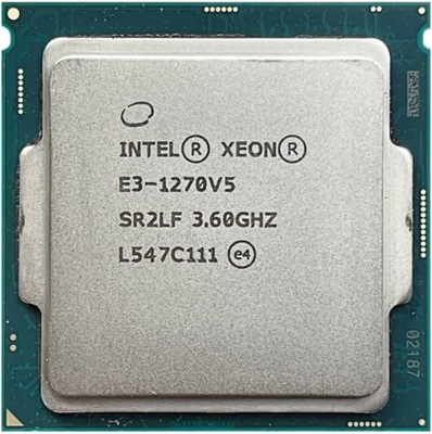 Procesor Intel Xeon E3-1270v5 3.6GHz 8MB 80W SR2LF gen 6