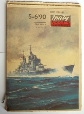 MAŁY MODELARZ 5-6/1990 HMS VANGUARD