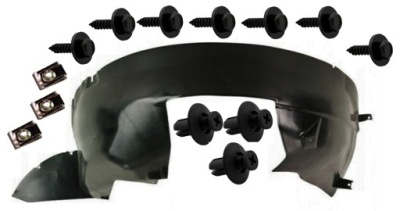 Fiat qubo 2007- подкрылок клипсы перед правый фото №1