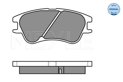 SABOTS DE FREIN DE FREIN HYUNDAI P. ATOS 01- AVEC PAR CAPTEUR 0252427713/W MEYLE - milautoparts-fr.ukrlive.com