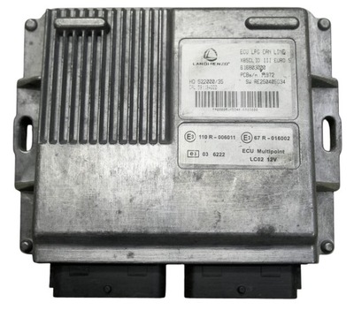 Блок управления lpg dacia logan 1.6 616803000 522000/35 + программирование фото №1