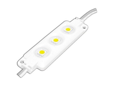 5 szt. PS Moduł LED-5050, 3 diody, światło ciepłe