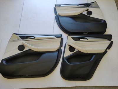 Обшивка оббивка двері салон bmw x3 g01 шкіра фото №1