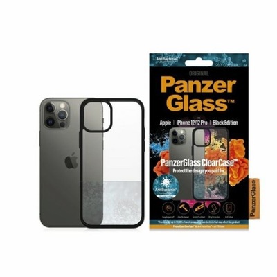 PanzerGlass ClearCase szkło hartowane iPhone 12/12 Pro 6,1" czarny