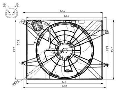 NRF 47561-NRF VENTILADOR  