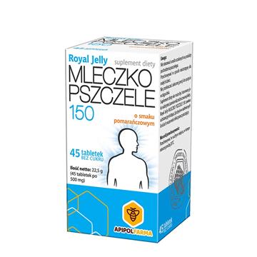 Royal Jelly 150 Mleczko pszczele 45 tabletek