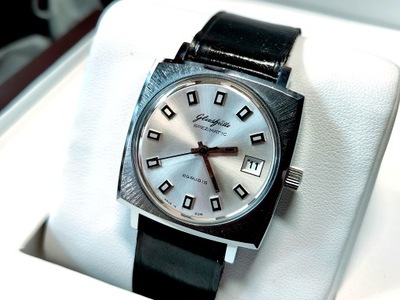Zegarek Glashütte Spezimatic 26 Rubis GUB Automatic Data Org Pudełko !