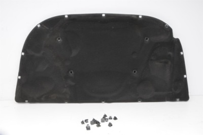 Audi a6 c6 шумоизоляция подкрылок капот 04-08 клипсы фото №1