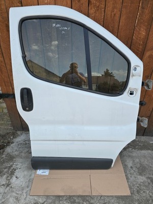 Двері правий перед передні opel vivaro a 01-14 rok kompl. білий lift фото №1