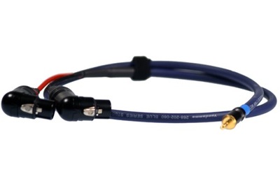 Kabel Rozgałęźny Y 2x3 Pin Kątowy XLR Żeński do 3,5mm Stereo Jack Van Damme