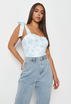 MISSGUIDED TOP WIĄZANE RAMIĄCZKA TJF29014 R.M