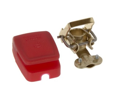 Клемма аккумулятор плюсовая + samozaciskowa фото №1