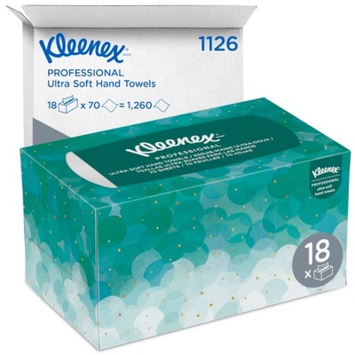 Kimberly-Clark Kleenex 1126 - Ultra Soft Hand Towels - Ręcznik w odcinkach 