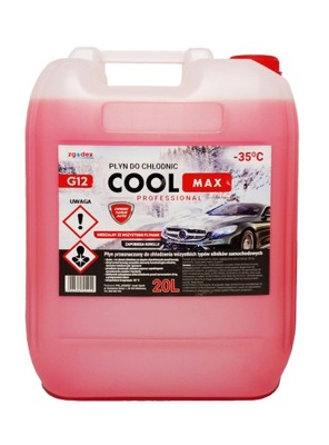 Płyn chłodniczy CoolMax 20L G12 -35