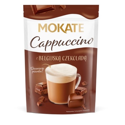 MOKATE cappuccino z belgijską czekoladą 110g