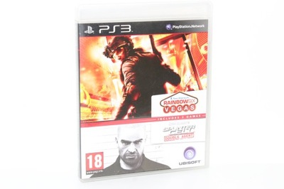 Tom Clancy's Rainbow Six Vegas + Splinter Cell Double Agent PS3 GameBAZA