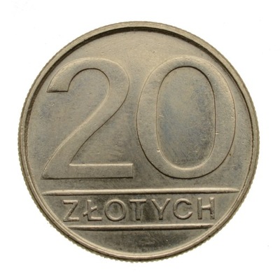 M546 - 20 złotych 1986 r. - Stan 1