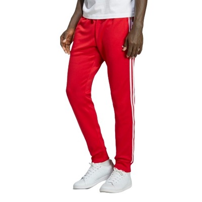 Spodnie męskie Adidas SST TP IB1412 czerwony