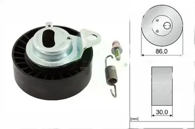 Ролик натягувача ina ford fiesta mondeo фото №1