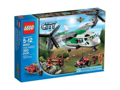 Klocki LEGO City 60021 - Wirolot towarowy