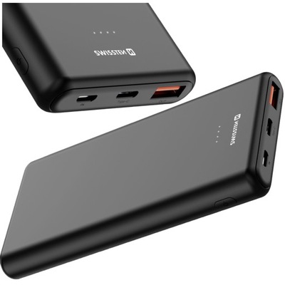 SWISSTEN Powerbank 10000 mAh 20W PD QC Power bank