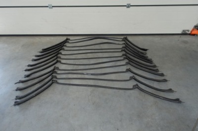 Vw beetle 5c3 cabrio прокладка рамы крыша фото №1