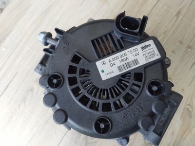 Mercedes glk lift 3.0 генератор 180a a0009067500 фото №1