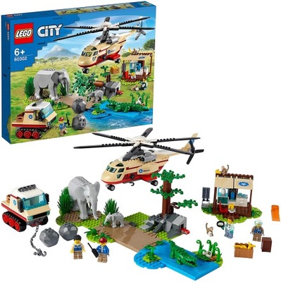 LEGO CITY 60302 Na ratunek dzikim zwierzętom