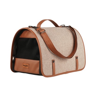 Transporter beżowo-brązowy RECOBED