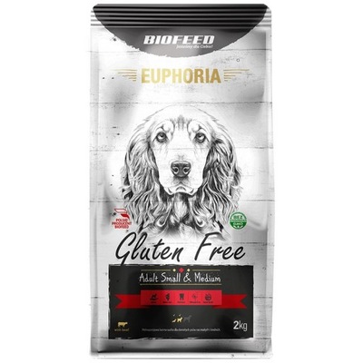 BIOFEED EUPHORIA Gluten Free Small & Medium 2kg