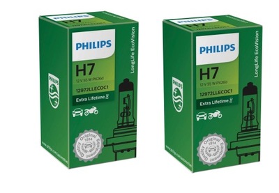 PHILIPS ЛАМПОЧКА H7 12V 55W LONGLIFE ECOVISION