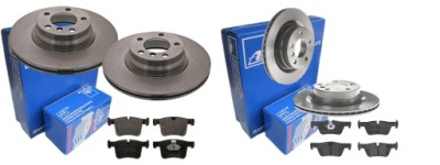 Тормозные диски тормозные колодки p+t ate bmw 2 f22 f23 3 f30 f32 фото №1