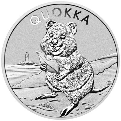 Srebrna Moneta Australian Quokka 2020, 1 uncja
